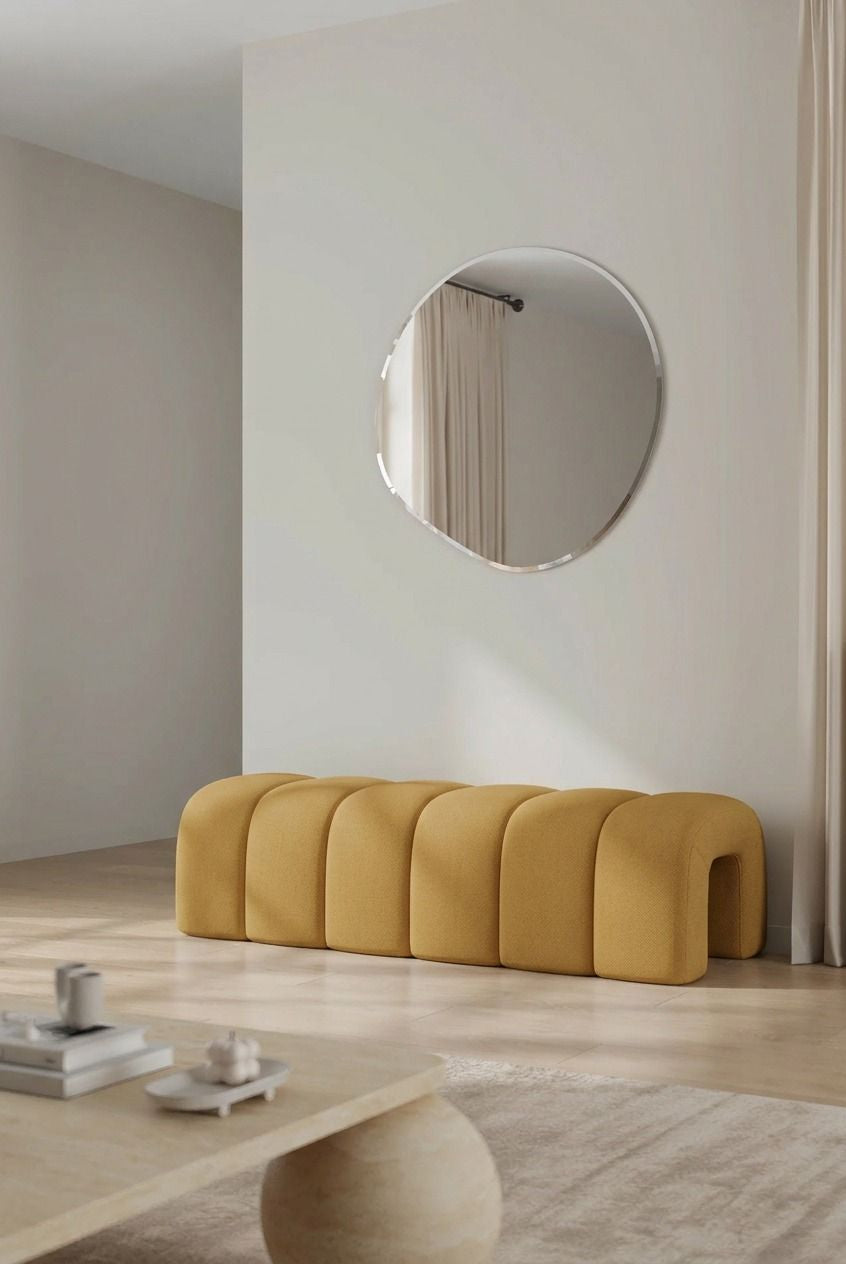 Graciell Mustard Bench