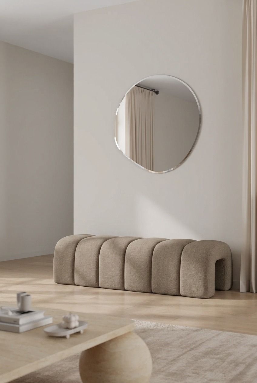 Graciell Taupe Bench