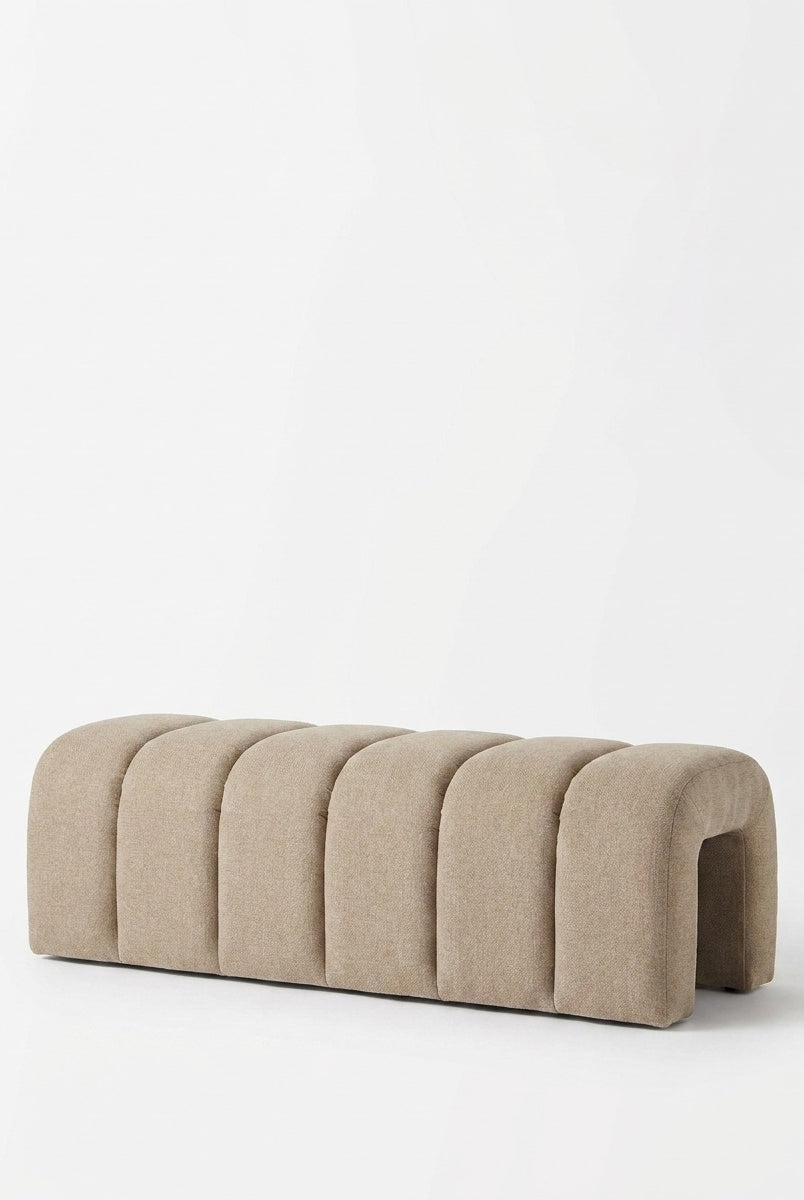 Graciell Taupe Bench