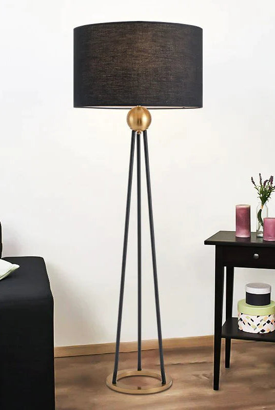 Retro Style Fabric Floor Lamp Homekode