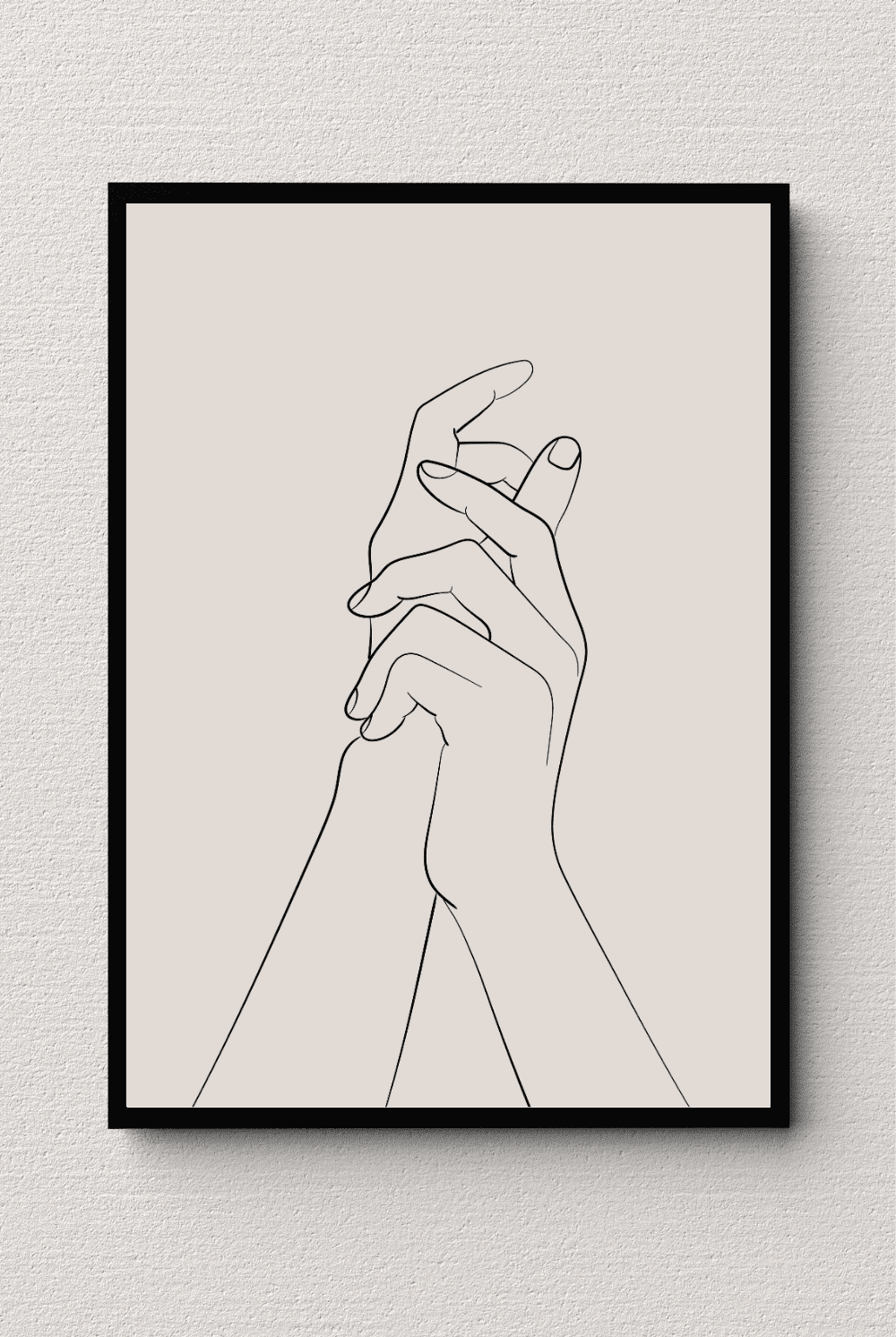 Delicate Hold Wall Art