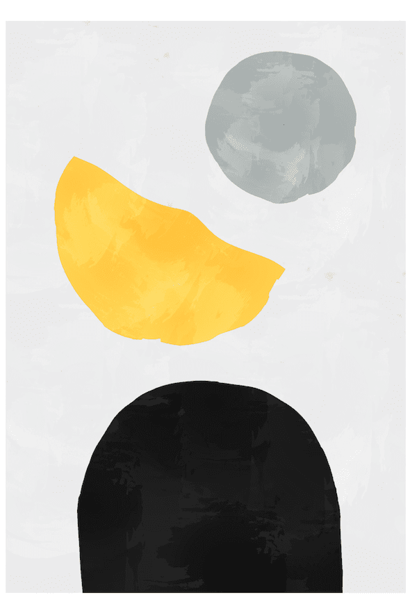 Harmony In Shapes Wall Art III