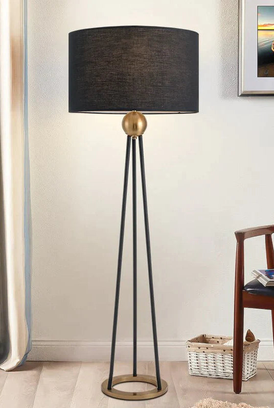 Retro Style Fabric Floor Lamp Homekode