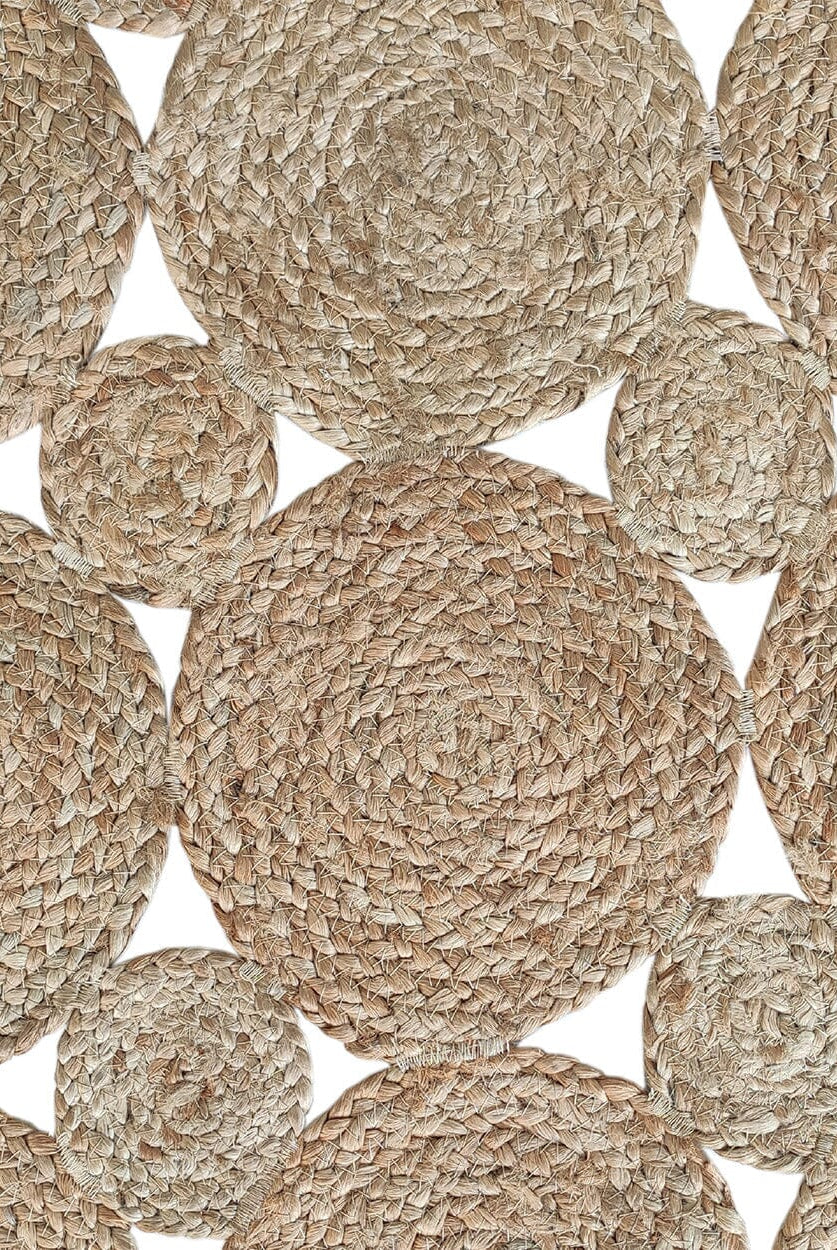 Bubble Braid - Hallway Jute Rug (2 Sizes)