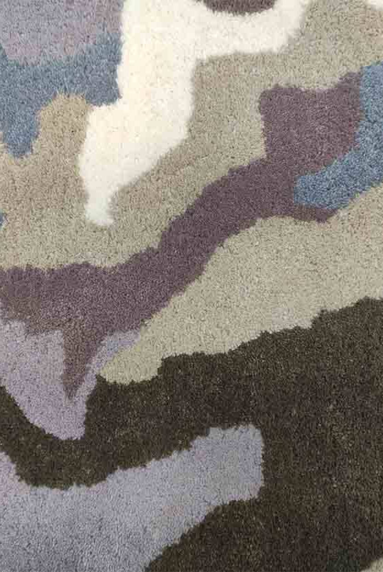 Safari Hues - Handmade Rug (80x200 CM)