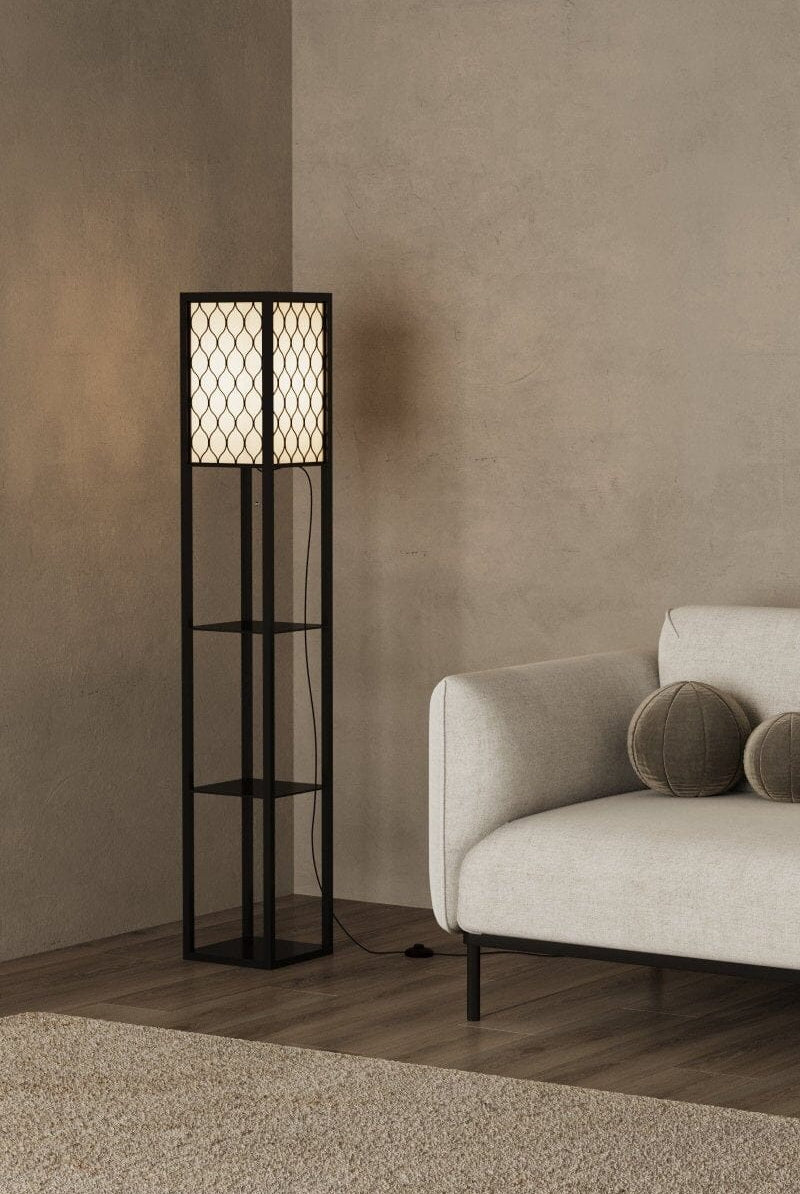Ines Shelf Floor Lamp