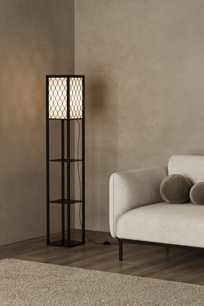 Ines Shelf Floor Lamp