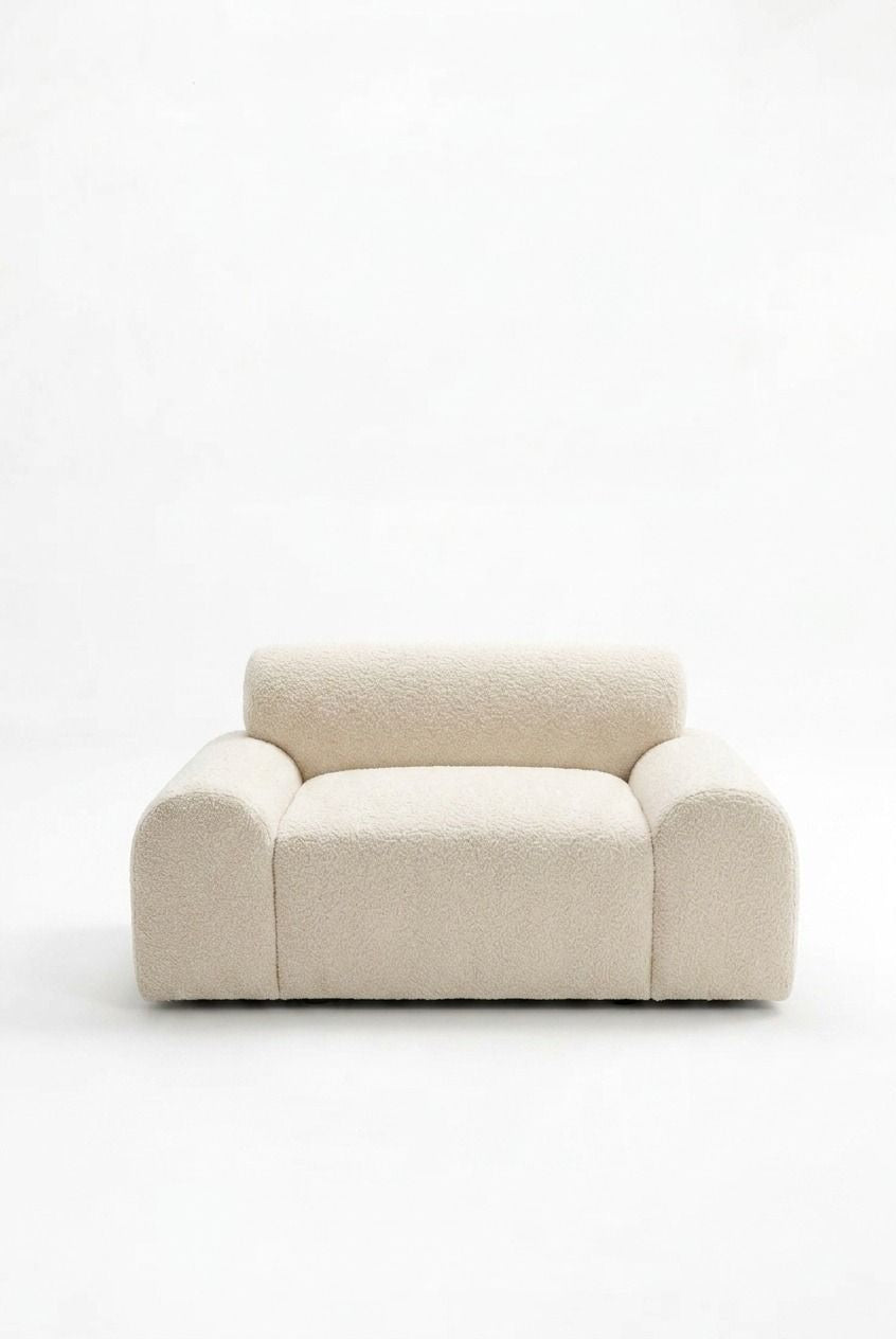 Kallia Cream Boucle Sofa Chair