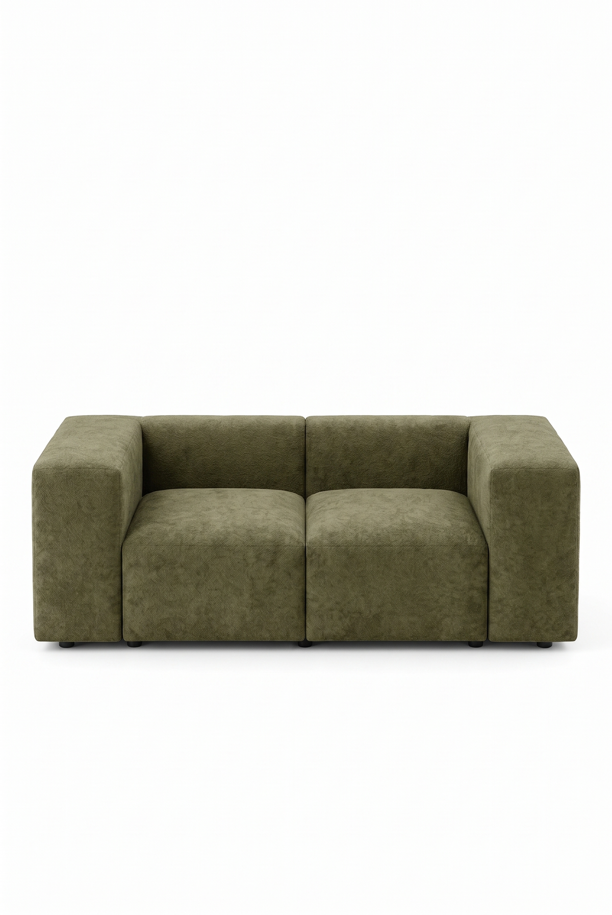 Karina Light Olive Green 2 Seater Sofa
