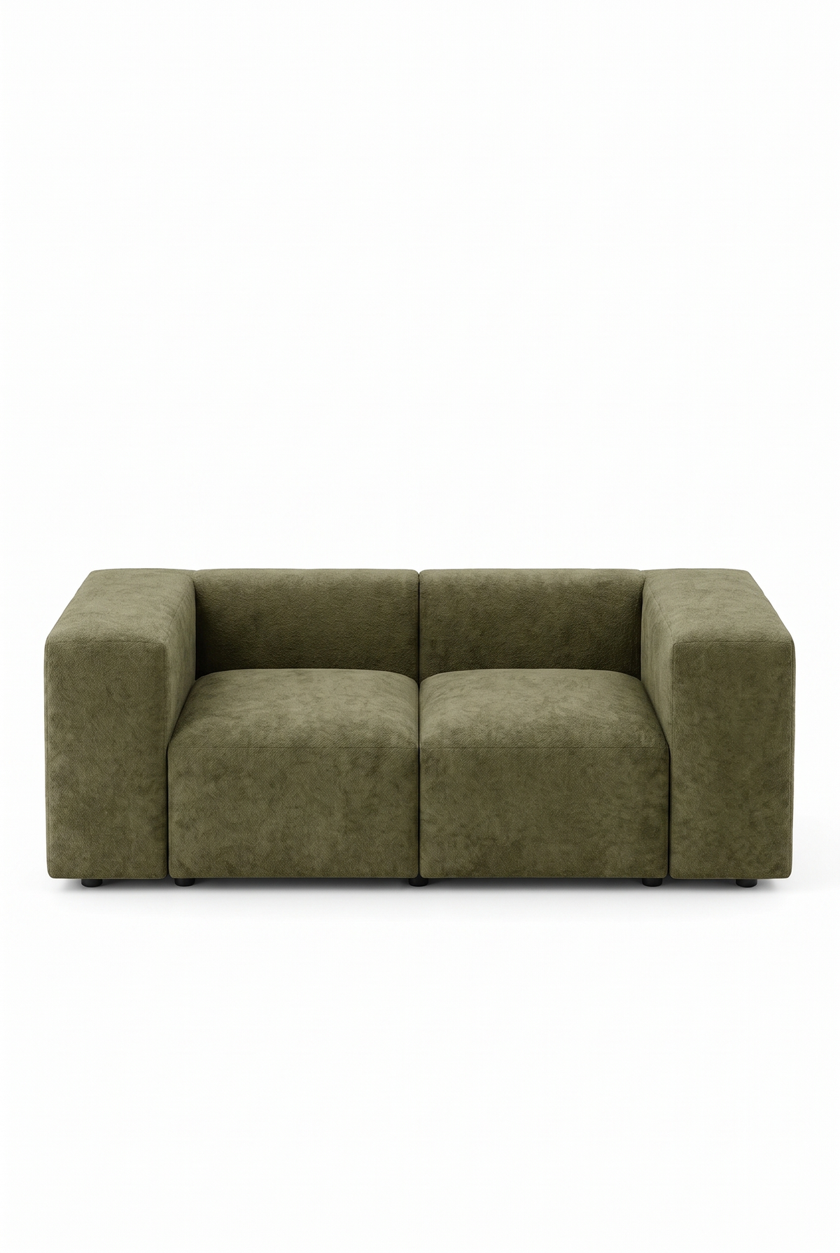Karina Light Olive Green 2 Seater Sofa