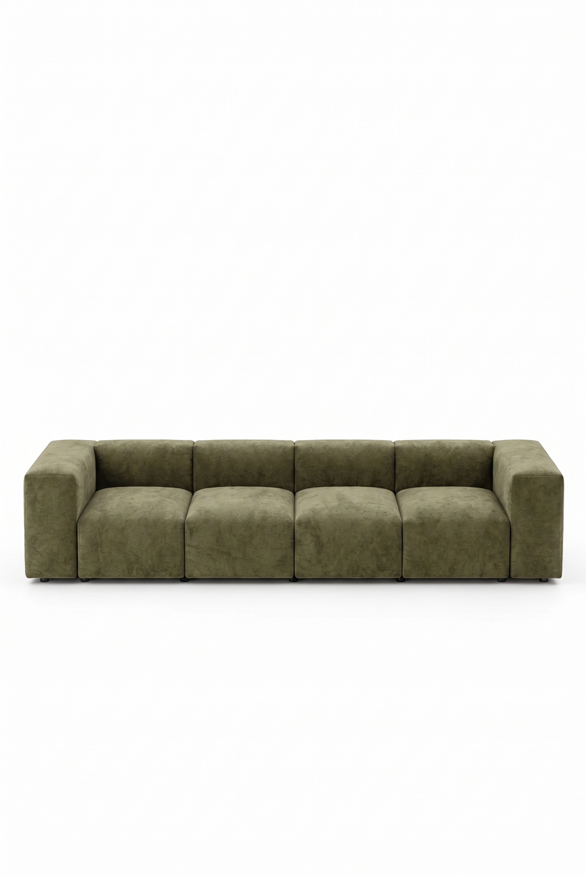 Karina Light Olive Green 4 Seater Sofa