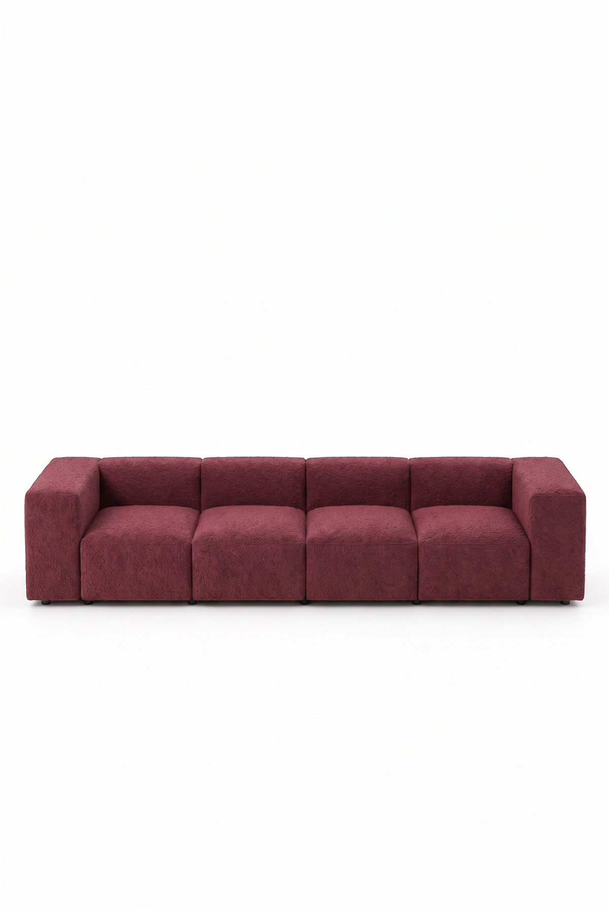 Karina Mulberry 4 Seater Sofa