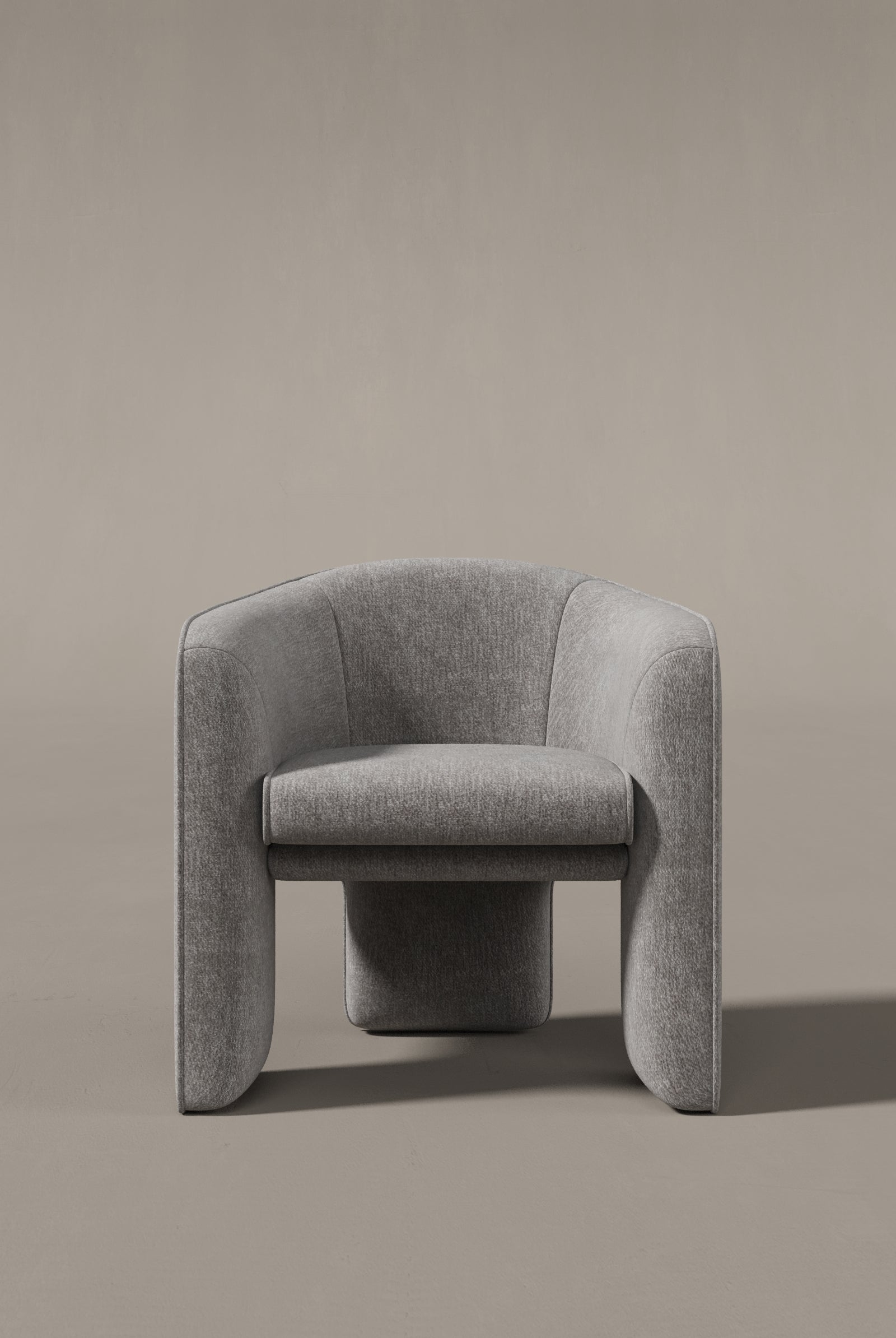 Kendra Ash Taupe Lounge Chair