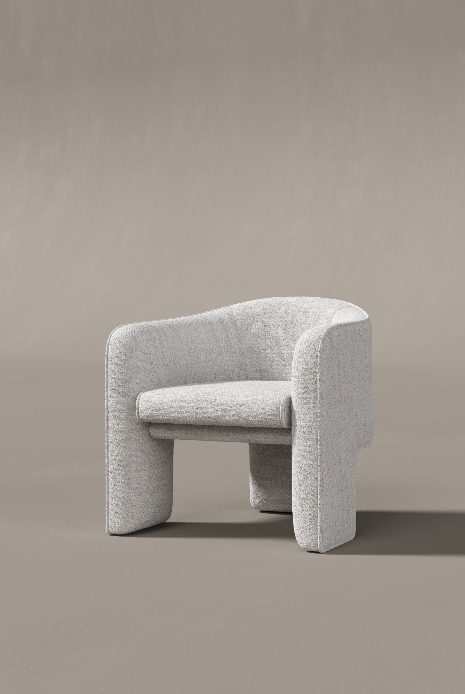 Kendra Frosted Pebble Lounge Chair