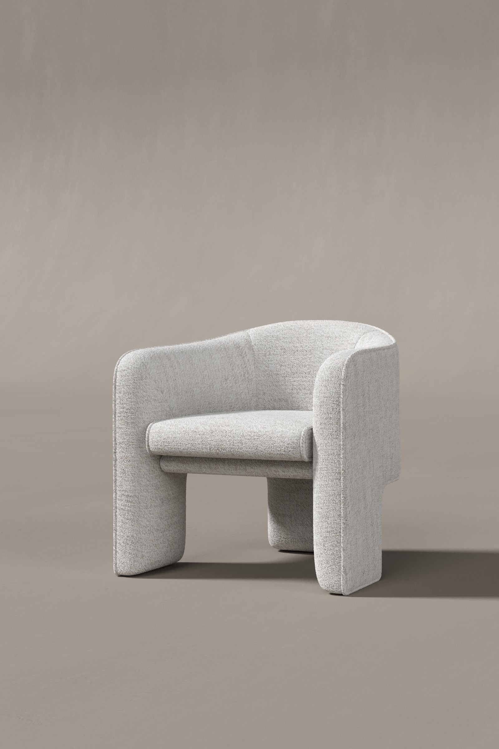 Kendra Frosted Pebble Lounge Chair