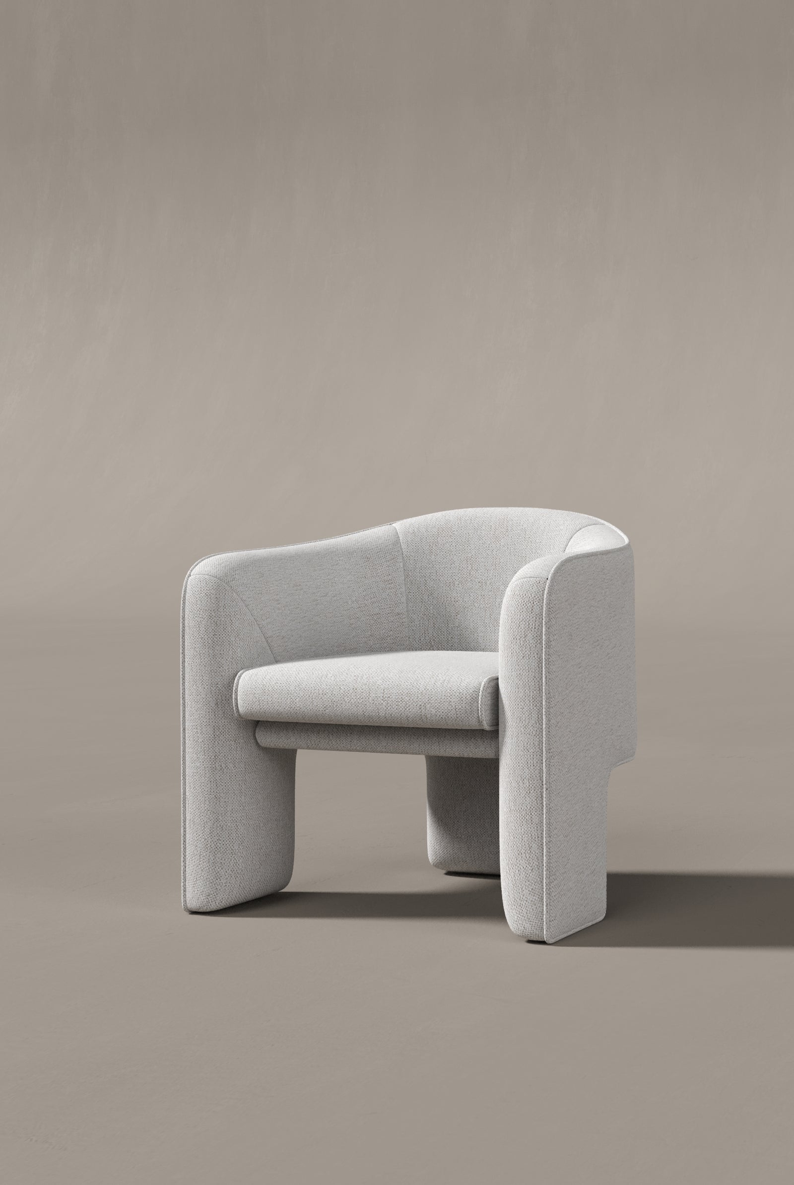 Kendra Oat Cream Lounge Chair