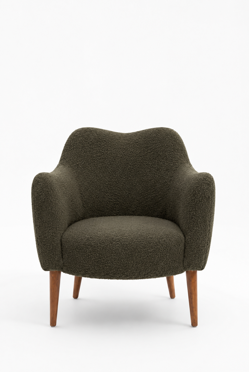 Kent Olivewood Armchair with Irregular Top