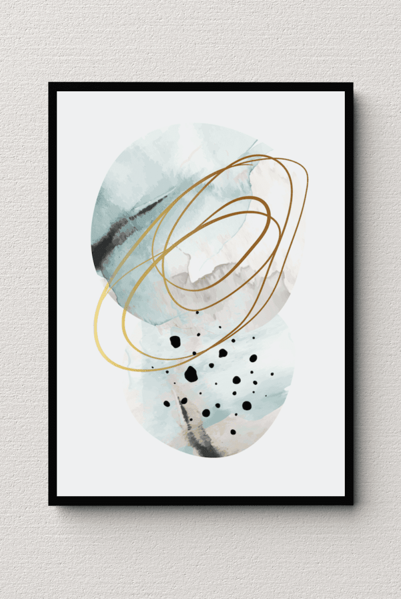 Gilded Elegance Wall Art