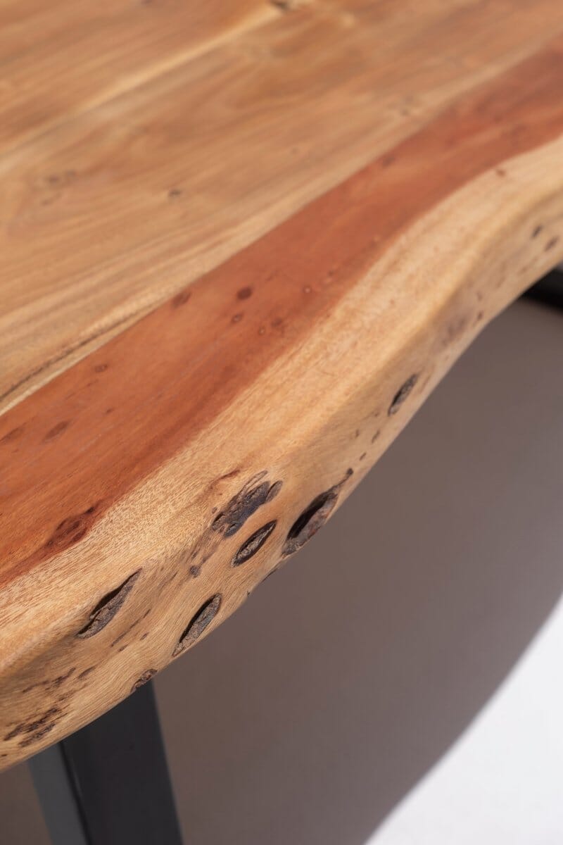 Laronia Dark Acacia Dining Table (7 Sizes)