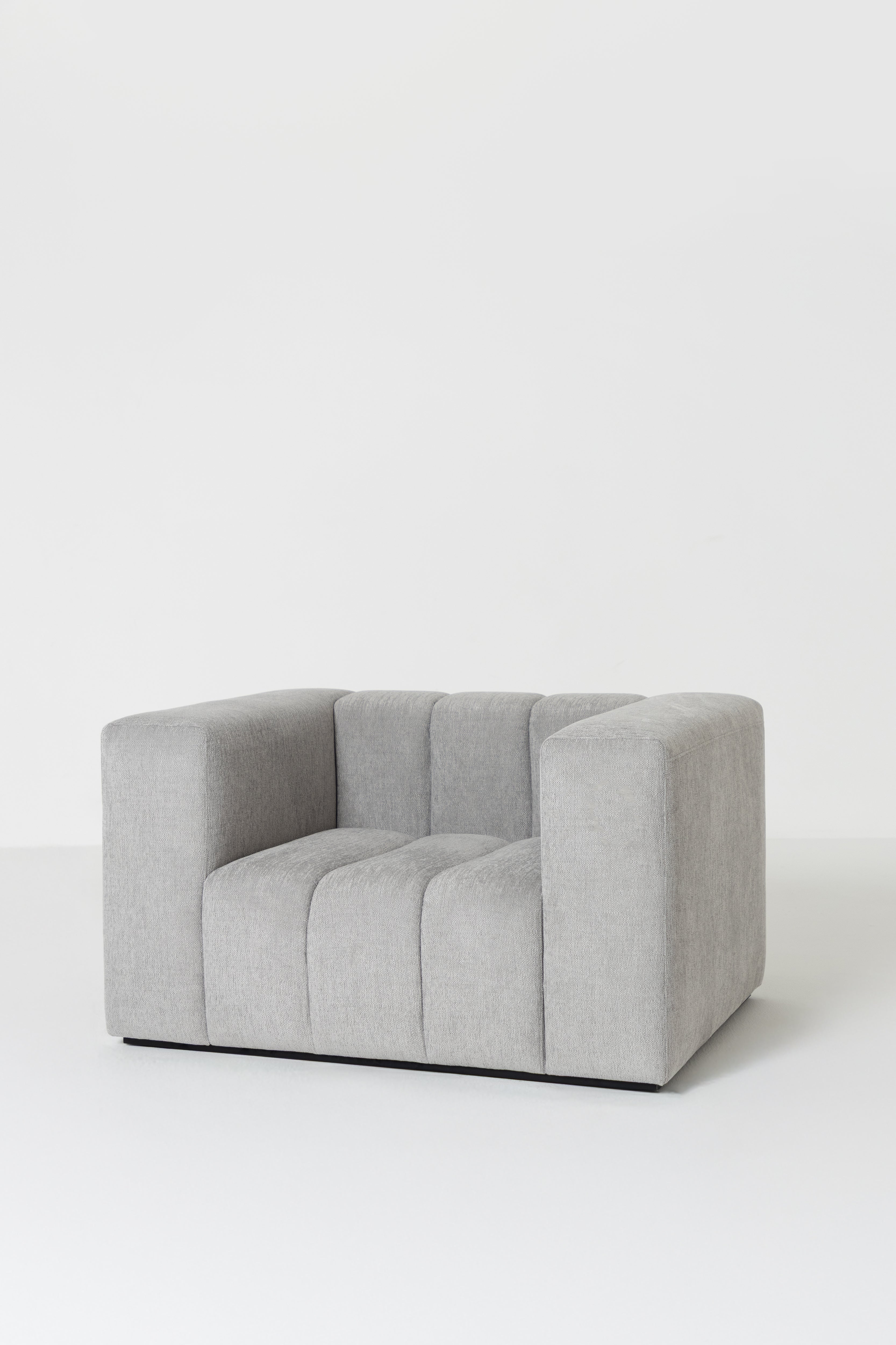 Liorine Silver Mist Sofa Chair