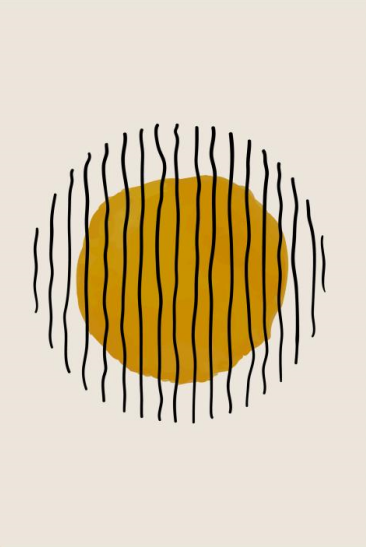 Luminous Tangle Wall Art