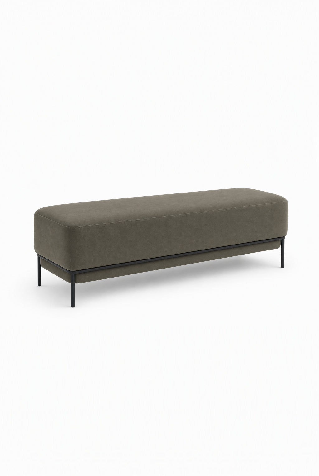 Lunis Greyish Green Bench