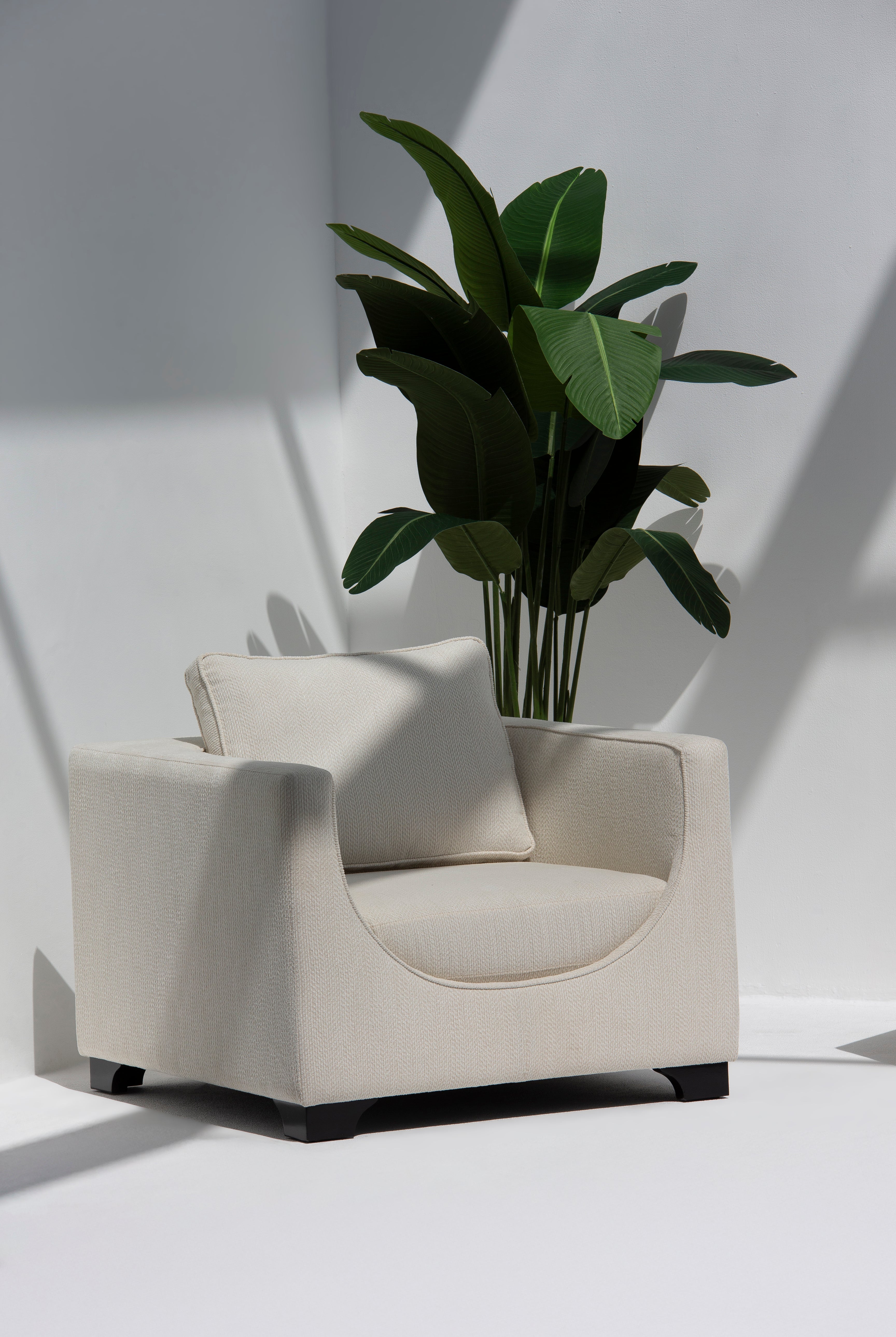 Malvina Beige Sofa Chair