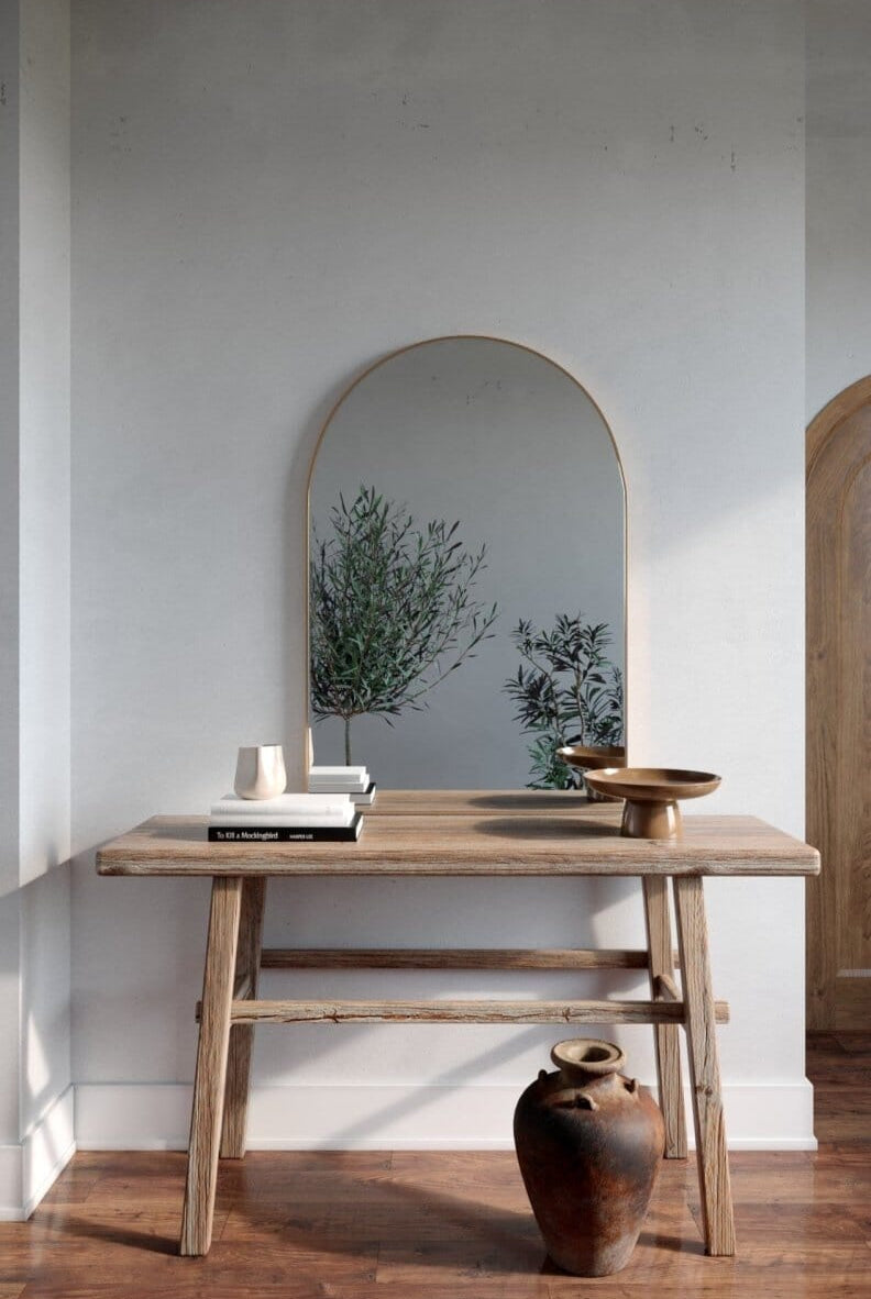 Mila Gold Arch Wall Mirror (3 Sizes)
