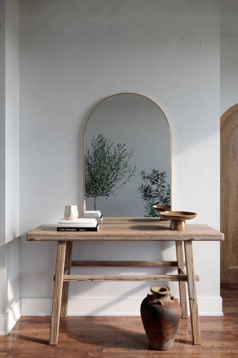 Mila Gold Arch Wall Mirror (3 Sizes)