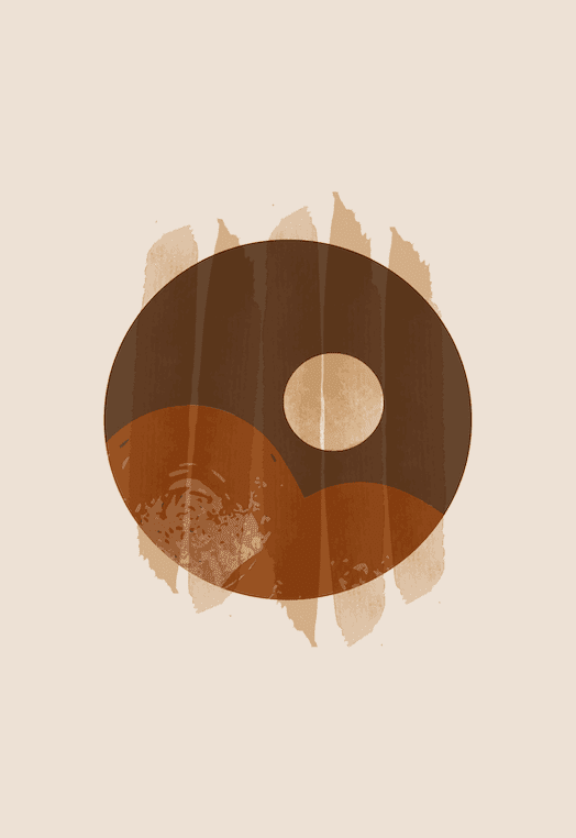 Mocha Mirage Wall Art