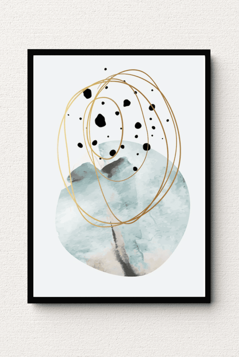 Nebula Nouveau Wall Art