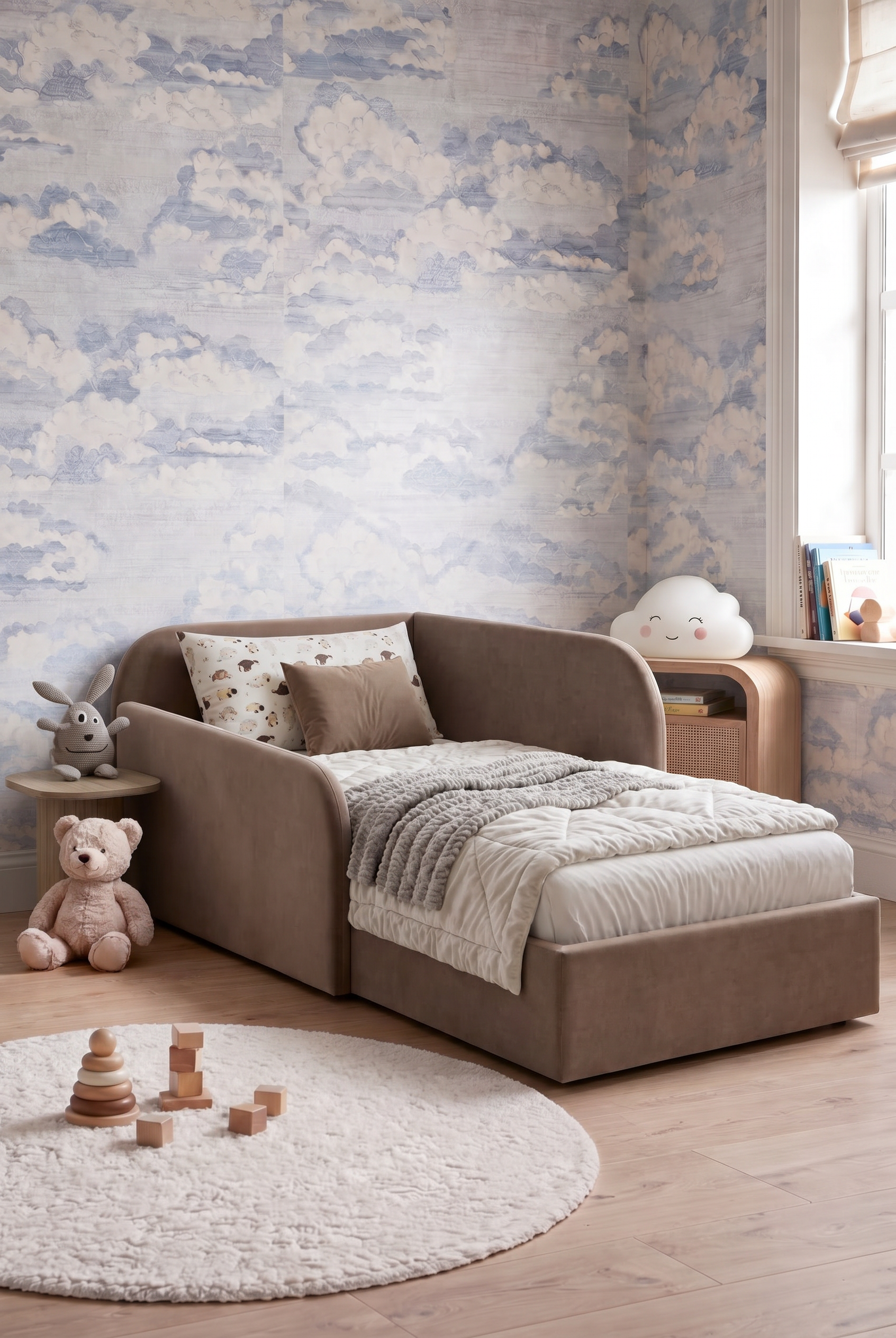 Nemi Kids' Brown Bed
