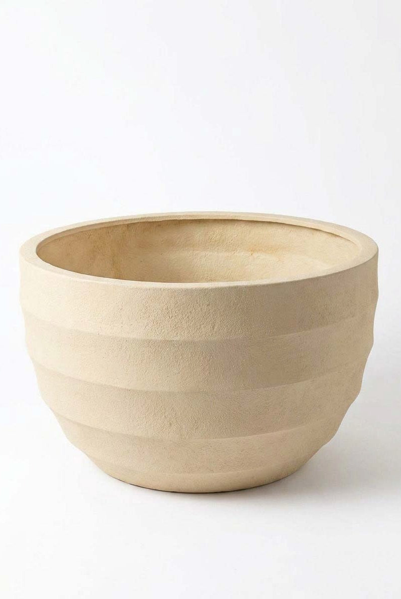 Nerox Light Beige Plant Pot
