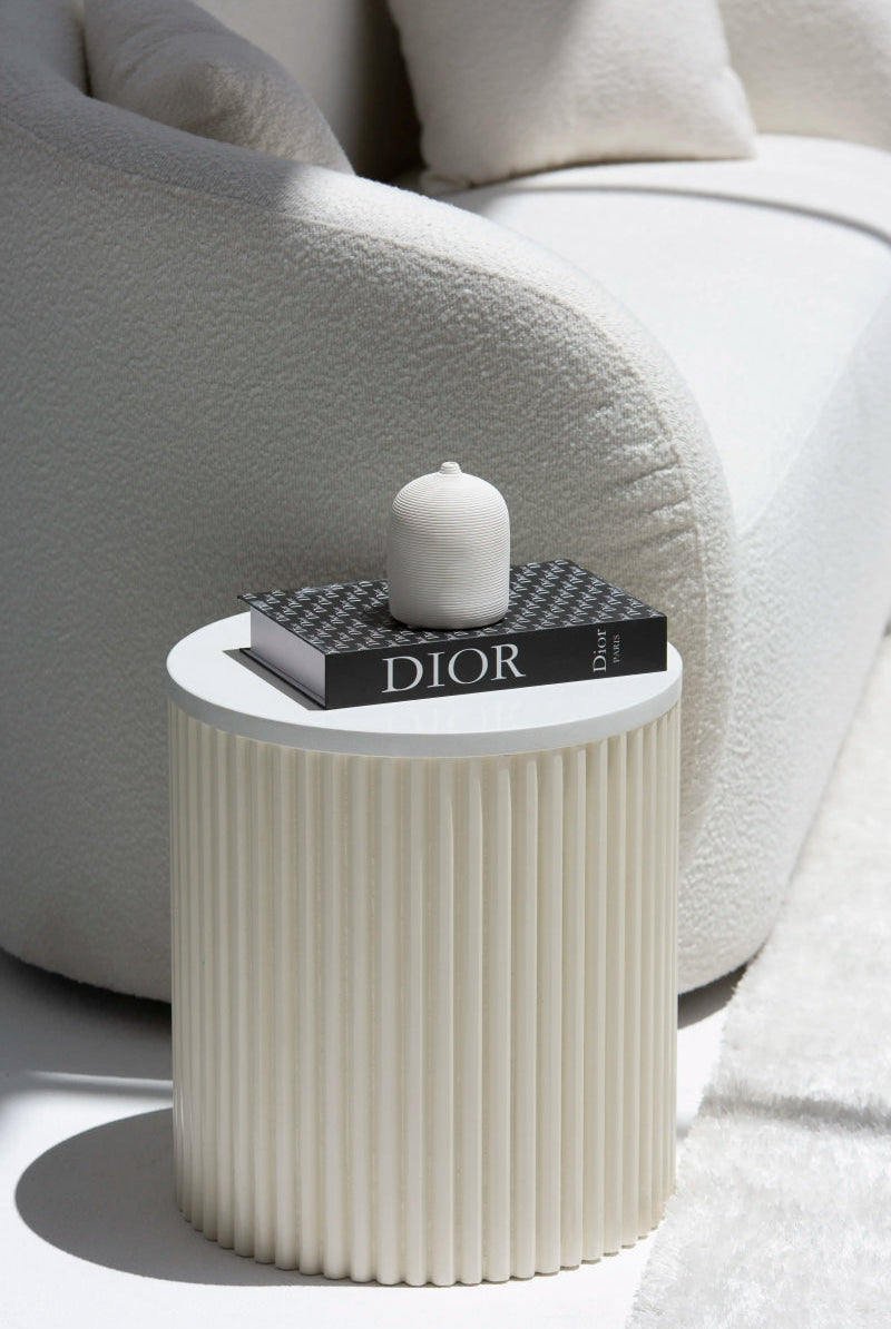 Nora Side Tables With Beige Wooden Base (18 Top Variants)