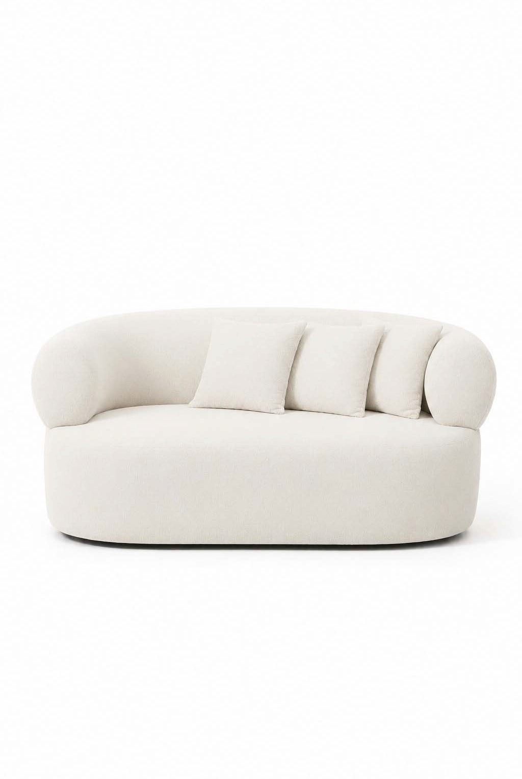 Odelia Ivory 3 Seater Sofa