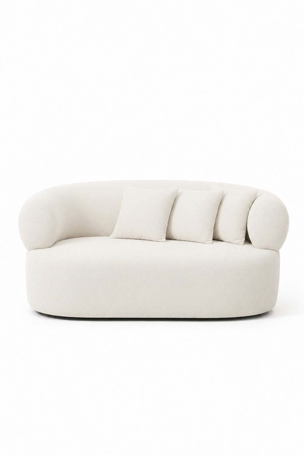 Odelia Ivory 3 Seater Sofa