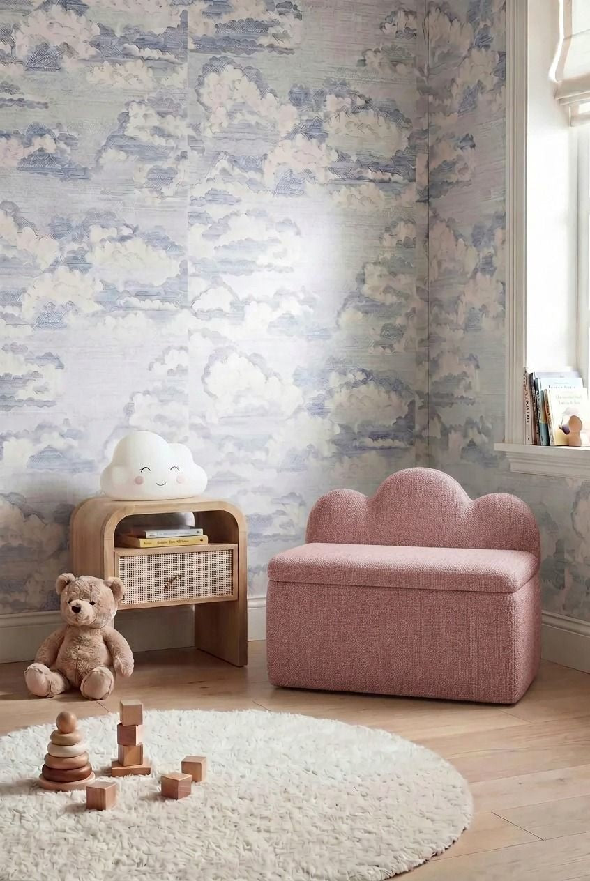 Pumi Kids Mink Blush Cloud Sofa Chair