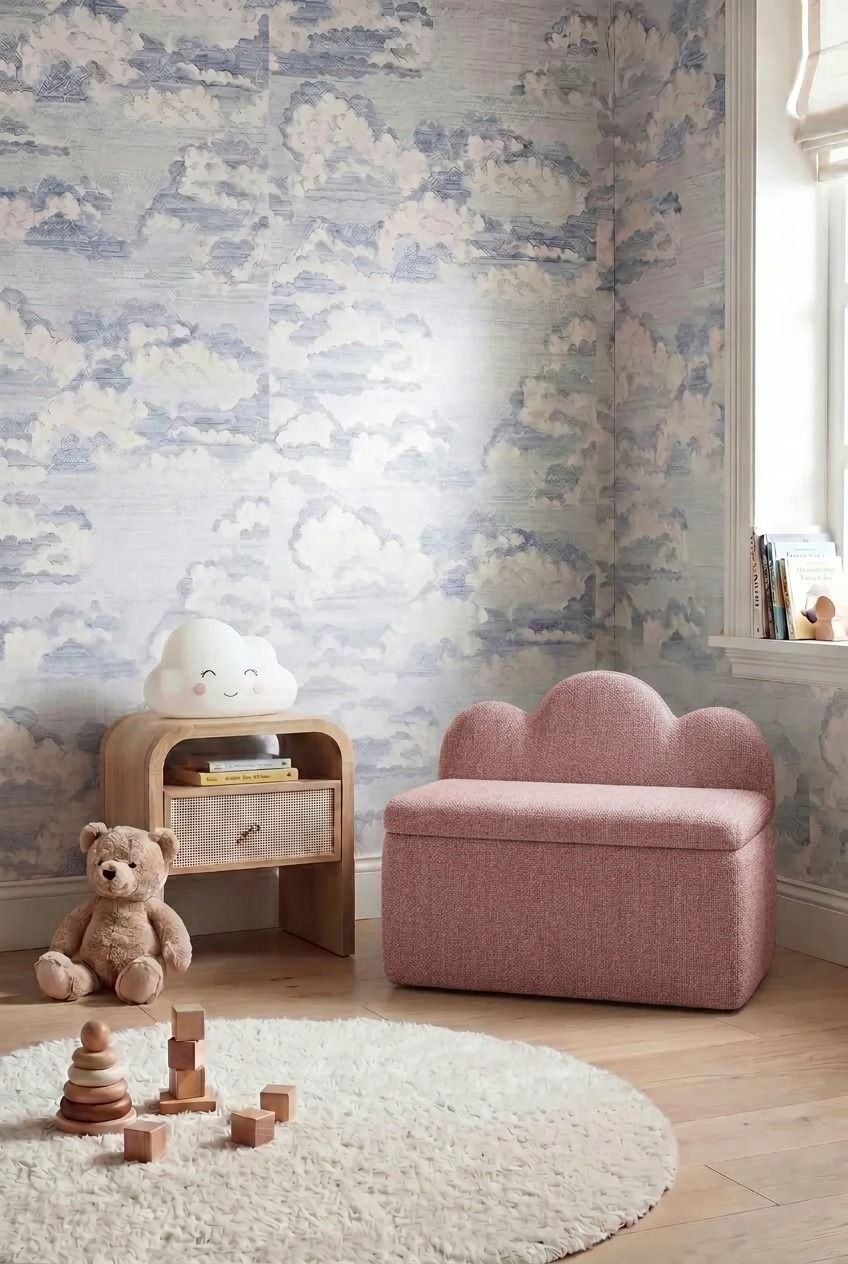 Pumi Kids Mink Blush Cloud Sofa Chair