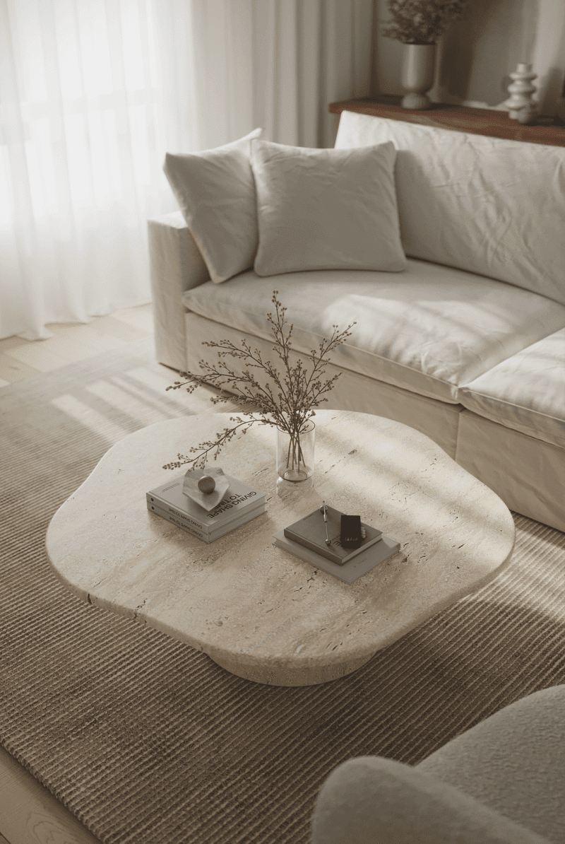 Harlowe Irregular Top Coffee Table (3 Sizes)