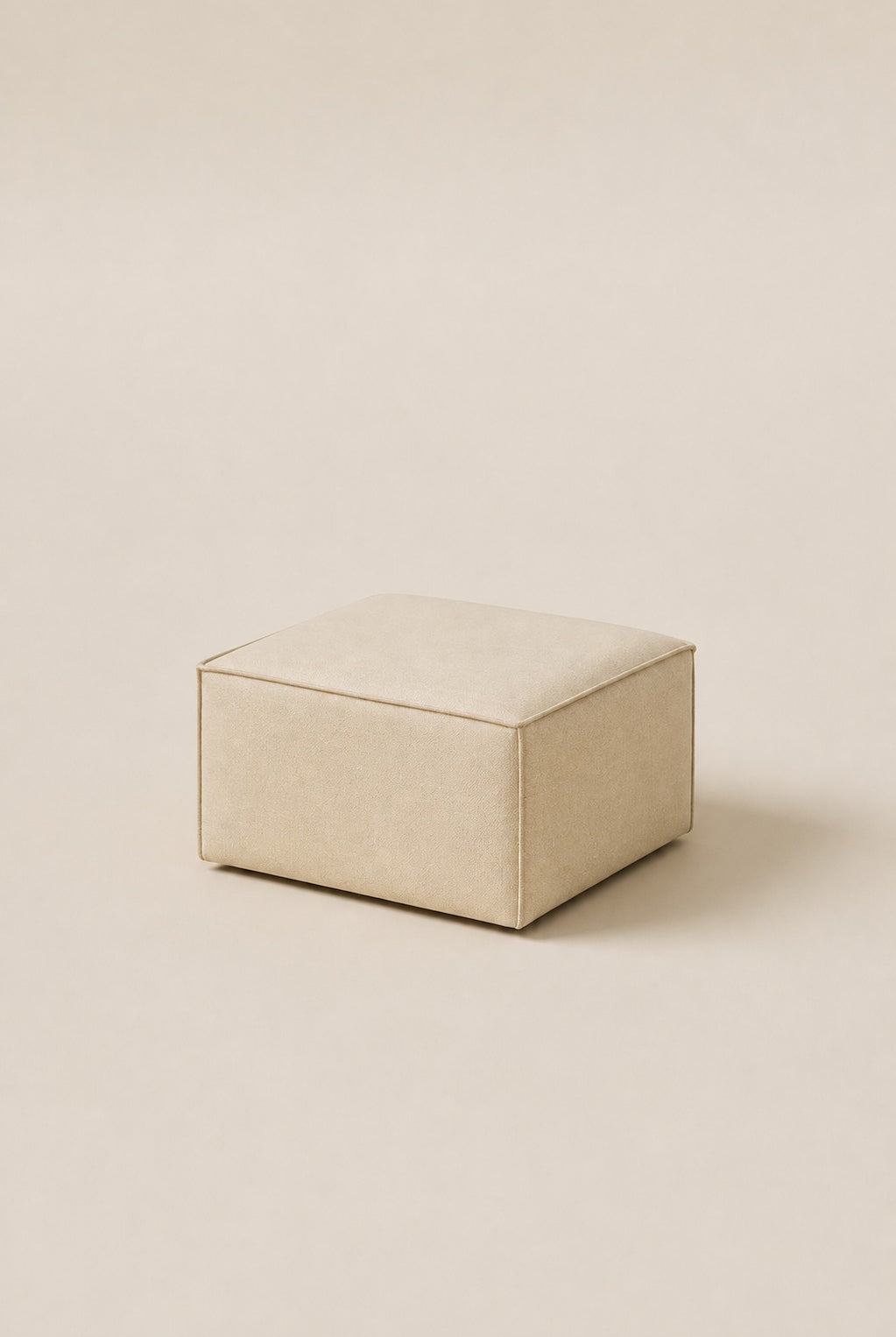 Safa Light Beige Ottoman
