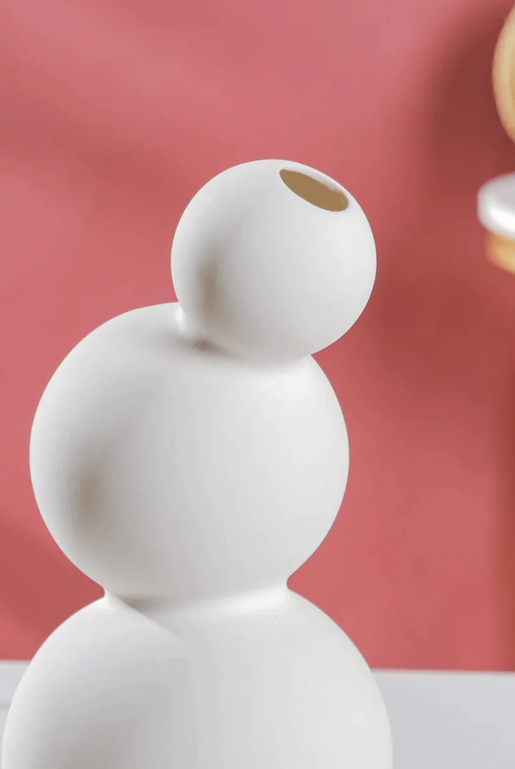 Ceramic 3 Bubbles Vase (10x22 CM)