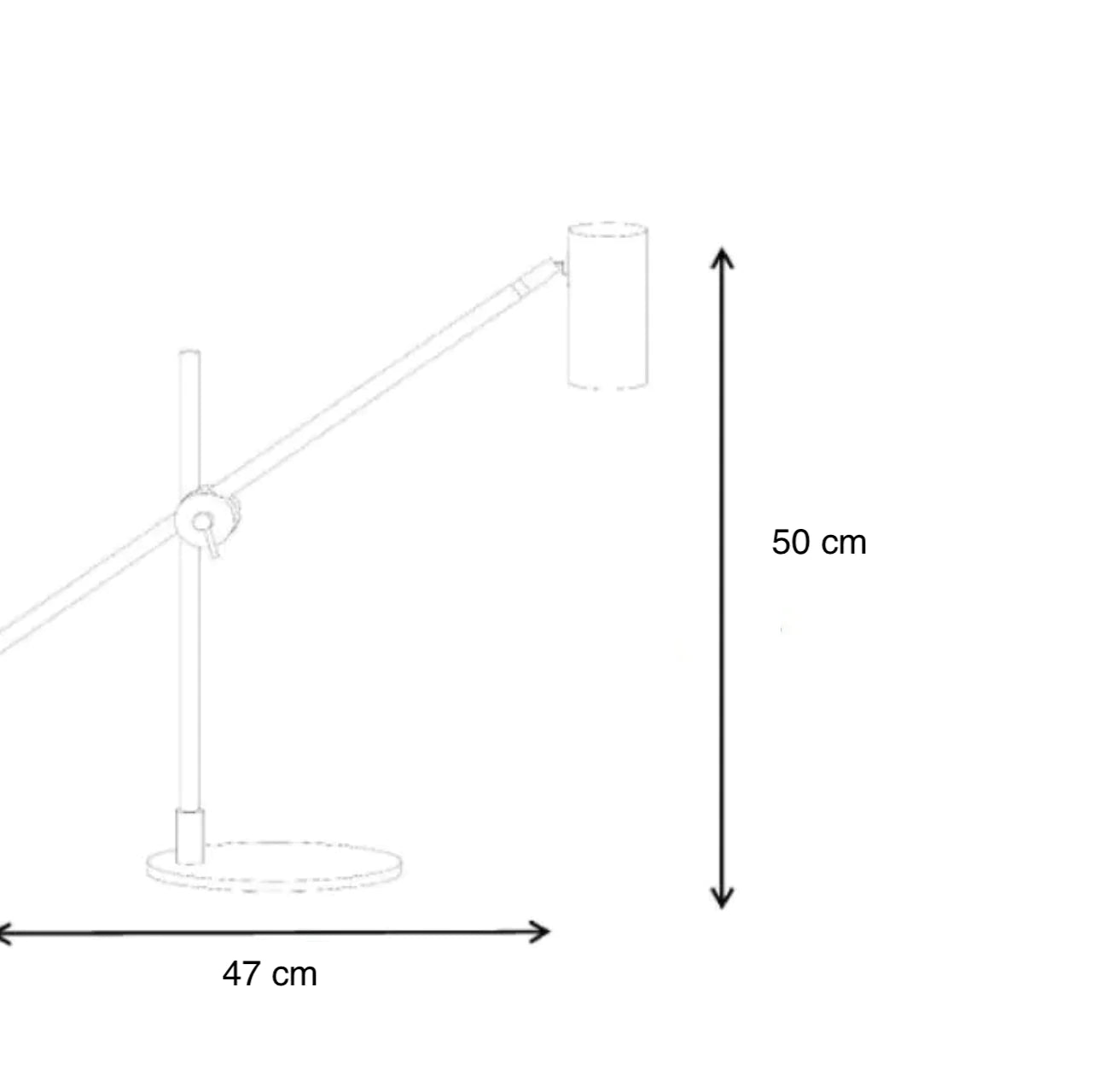 Gold and Black Desk Table Lamp Home Homekode