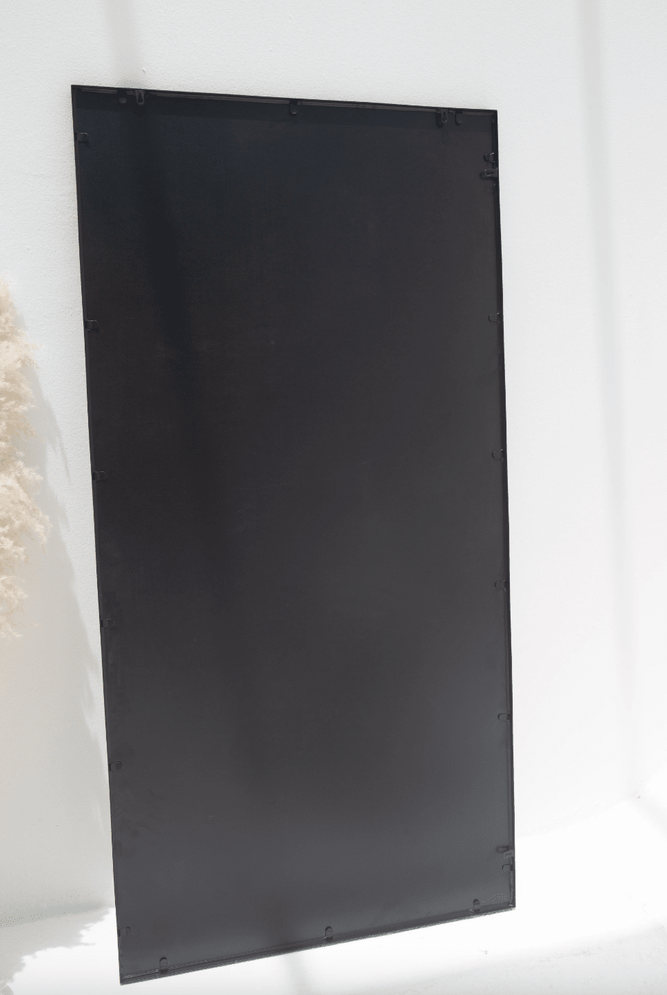 Lavinia Black Rectangular Window Mirror (180x90 CM)