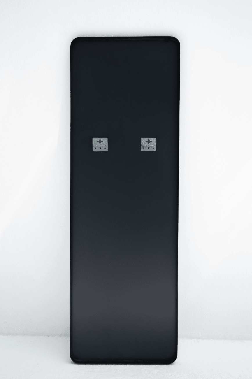 Rounded Corners Rectangular Black Mirror (60x180 CM) Mirrors Homekode