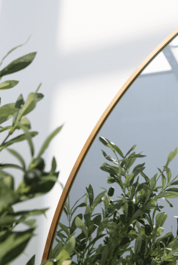 Gold Arch Vanity & Hallway Wall Mirror (2 Sizes) Mirrors