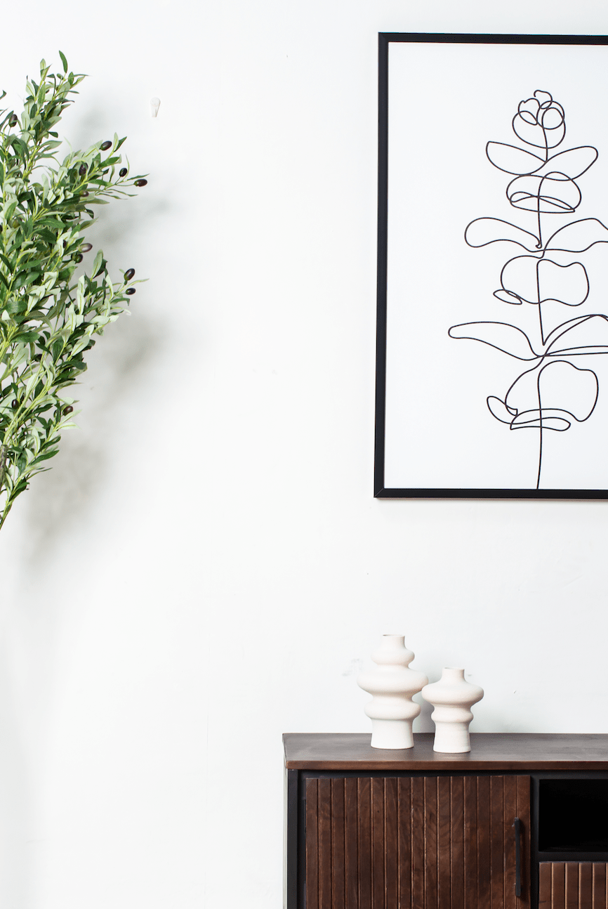 Ceramic Layered Waves Vase (2 Sizes)