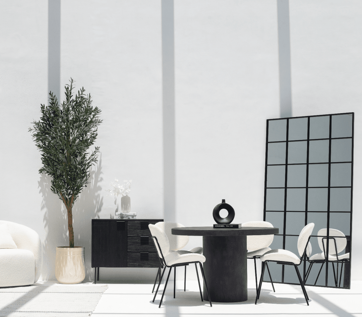 ificial Olive Tree 250CM with Natural Wood Trunk (POT NOT INCLUDED)