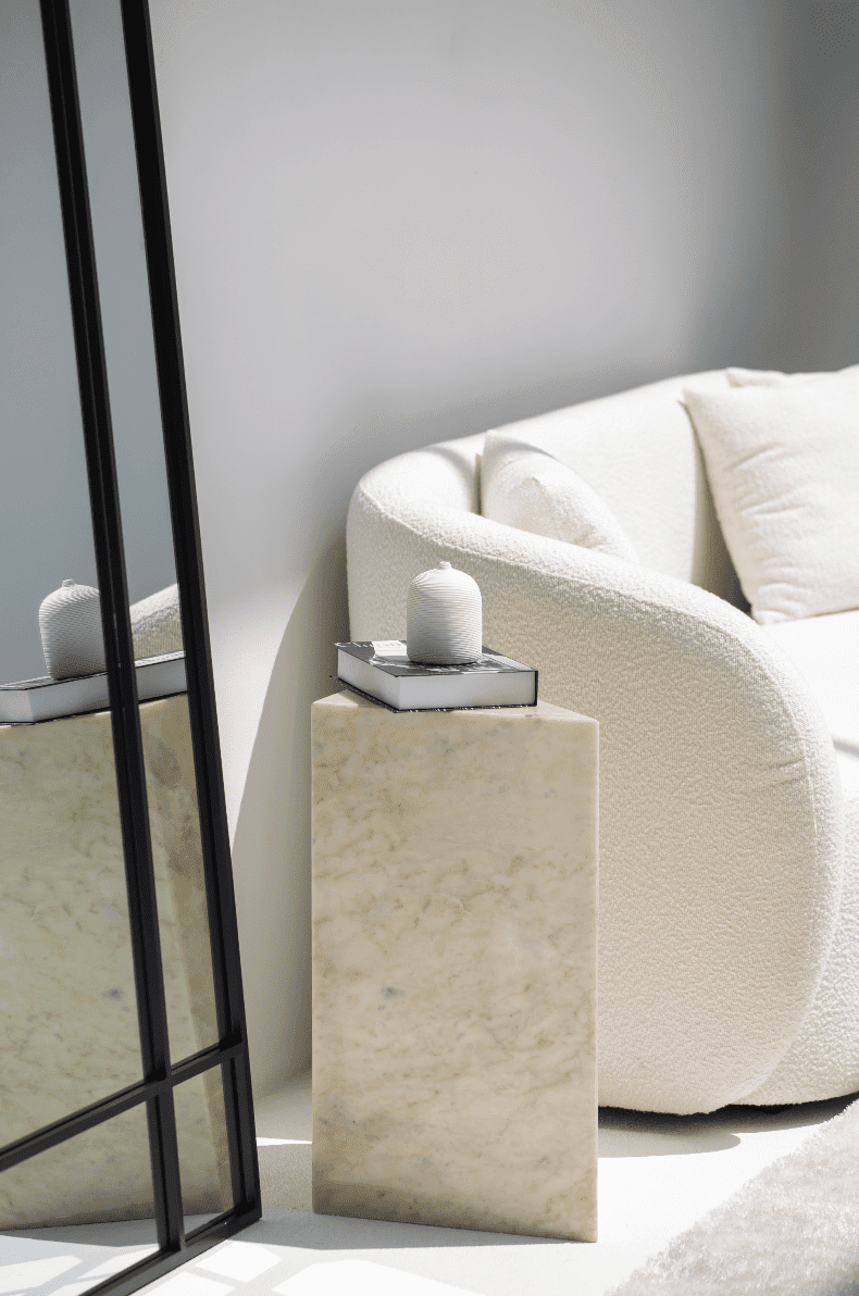 Ersa Green Onyx Marble Plinth (2 Sizes)