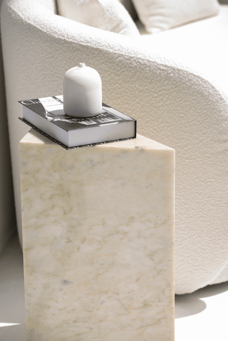 Ersa Green Onyx Marble Plinth (2 Sizes)