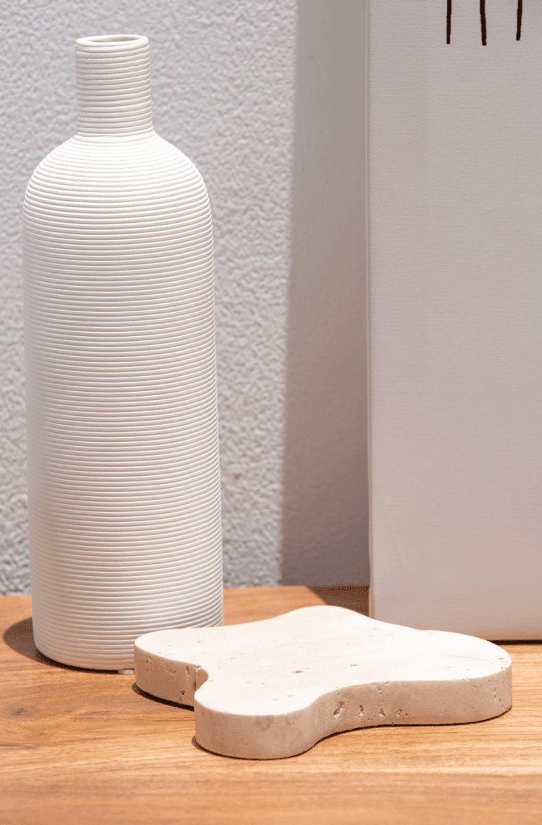 Beige Irregular Travertine Tray (2 Sizes)